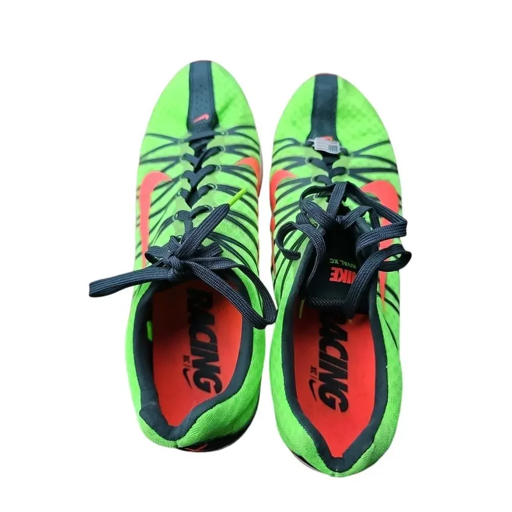Nike Zoom Rival XC 605506-363 Lime Black Running Shoes Sneakers 11 US 45 EU Glow